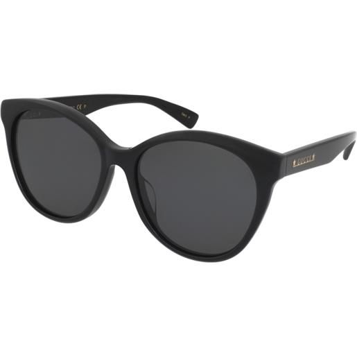Gucci gg1171sk 001 | occhiali da sole graduati o non graduati | prova online | plastica | cat eye, tondi | nero | adrialenti