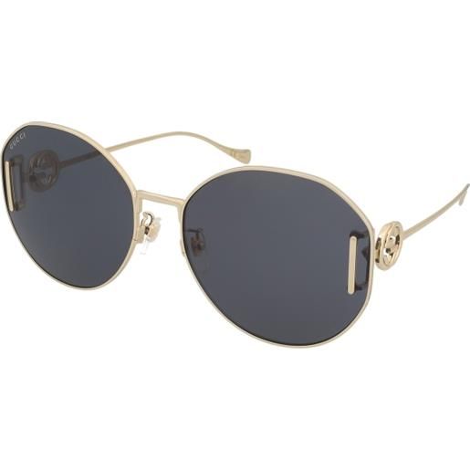 Gucci gg1206sa 002 | occhiali da sole graduati o non graduati | prova online | metallo | tondi | oro | adrialenti