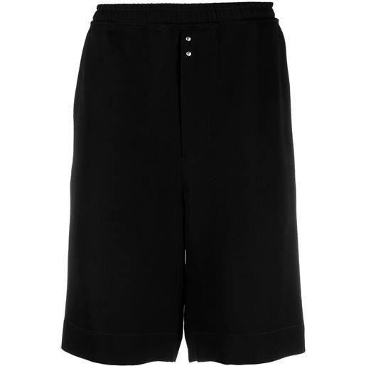 MM6 Maison Margiela pantaloni sportivi con vita elasticizzata - nero