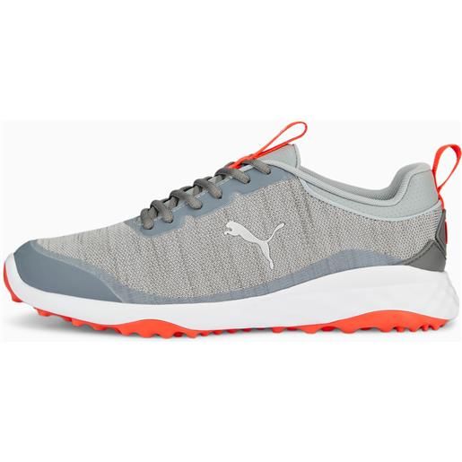 PUMA scarpe da golf fusion pro da, grigio/rosso/argento/altro