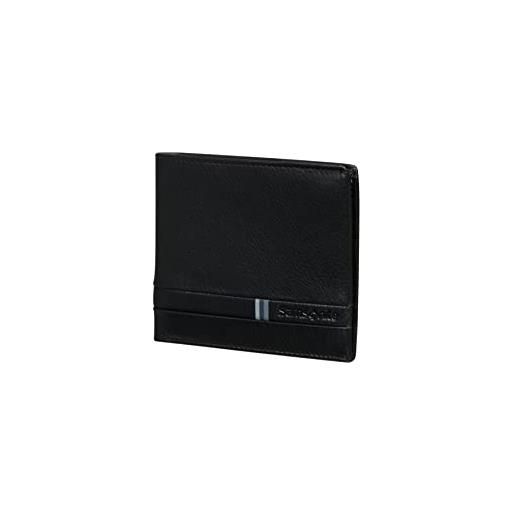 Samsonite flagged slg - portafoglio, 10,5 cm, colore: nero, nero (black), buste per carte di credito da uomo
