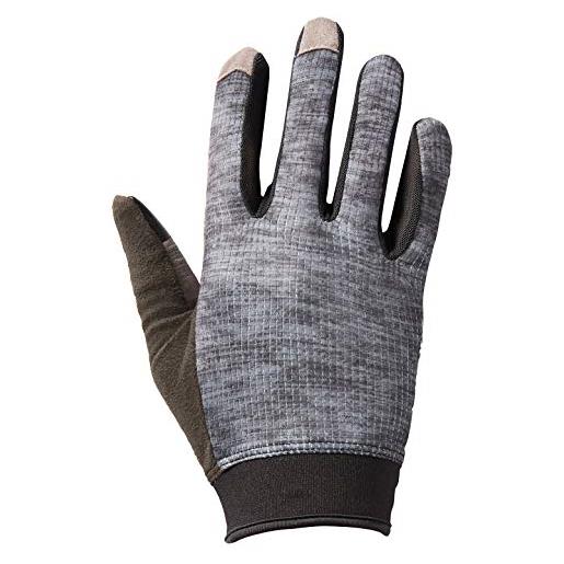 VAUDE men's dyce gloves ii, guanti uomo, nero, 8