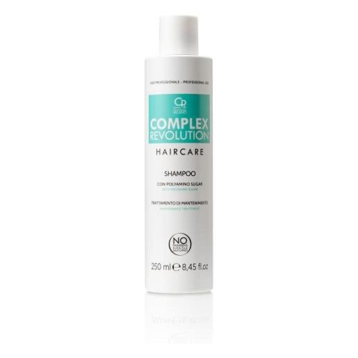 Capello Point complex revolution, shampoo di mantenimento con polyamino sugar, intensifica il processo di riparazione del trattamento complex, protegge dalle aggressioni esterne, previene rottura del capello, 250ml