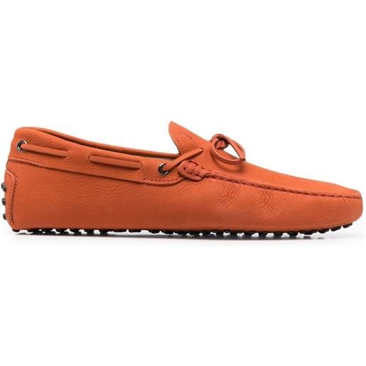 Tod's mocassini con fiocco - arancione