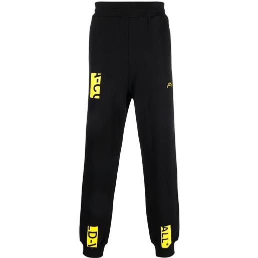 A-COLD-WALL* pantaloni sportivi con stampa - nero