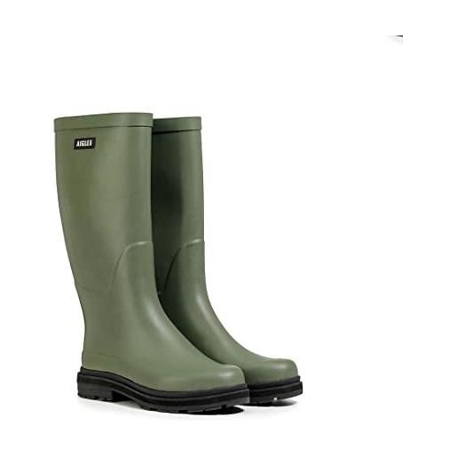 Aigle ultra rain m, stivali in gomma, uomo, verde (olivina), 41 eu