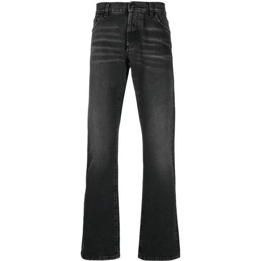 Marcelo Burlon County of Milan jeans slim medium stone cross - nero