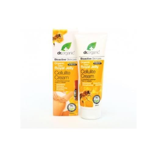 Dr organic royal jelly pappa reale cellulite cream crema anticellulite 200 ml
