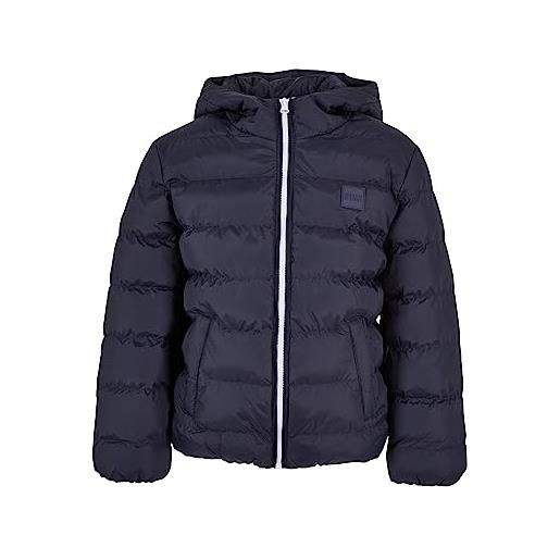 Urban classics giacca bambino invernale, piumino con cappuccio impermeabile, giacca trapuntata, disponibile in diversi colori e taglie da 110/116 - 158/169