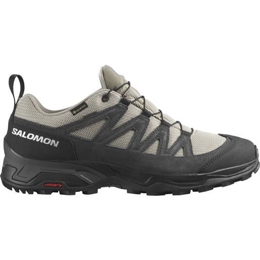 Salomon x-ward leather goretex hiking shoes grigio eu 44 2/3 uomo