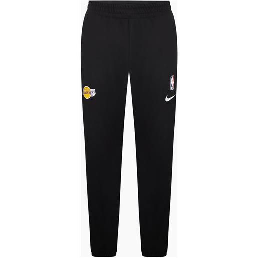 Nike NBA pantaloni los angeles lakers spotlight nero uomo