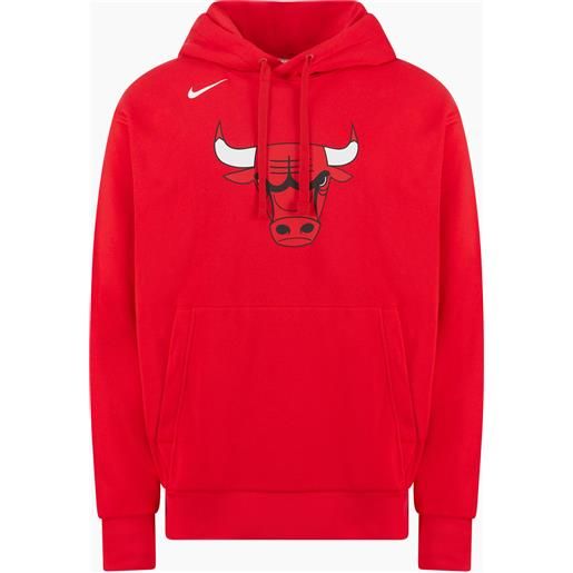 Nike NBA felpa con cappuccio chicago bulls rosso uomo