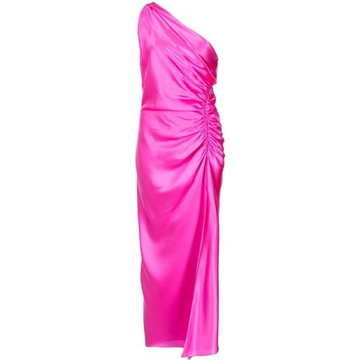 Michelle Mason abito monospalla - rosa