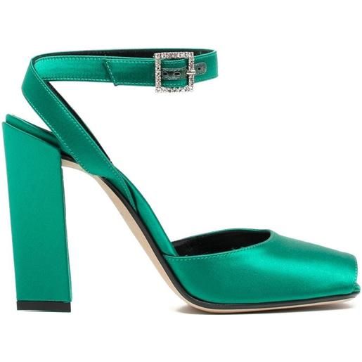 Victoria Beckham sandali eliza - verde
