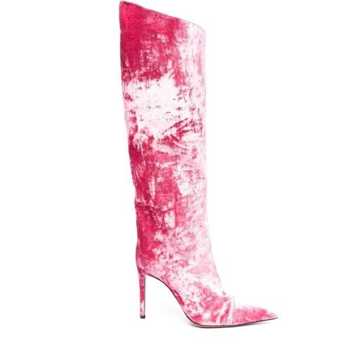 Alexandre Vauthier stivali con tacco a stiletto - rosa