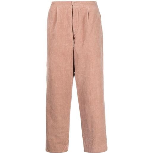 Uma Wang pantaloni crop - rosa