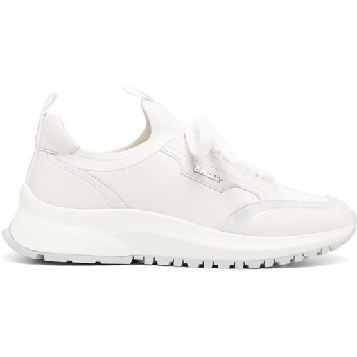 Bally sneakers con inserti a contrasto - bianco