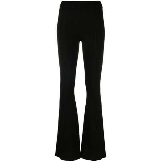 AERON pantaloni svasati - nero