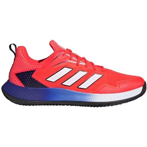 ADIDAS scarpe da tennis defiant speed clay solar red/cloud white/blue fusion