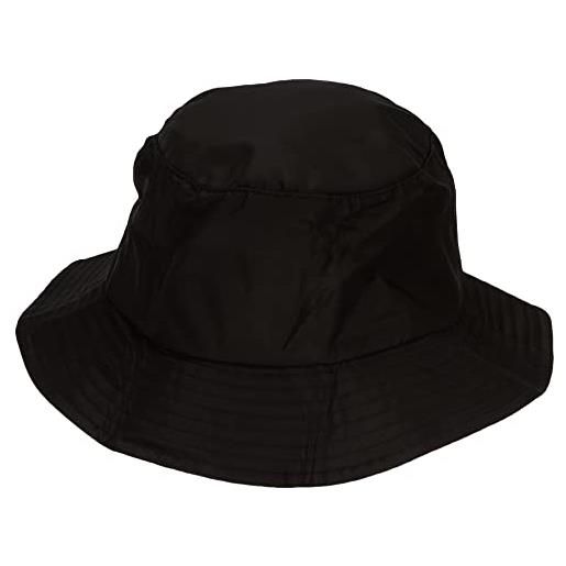 Calvin Klein classic repreve pckb bucket cappello a falda larga, ck black, taglia unica uomo