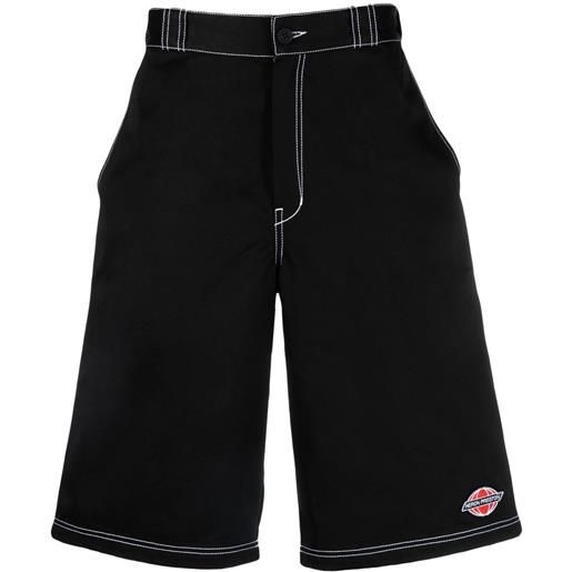 Heron Preston shorts con ricamo - nero