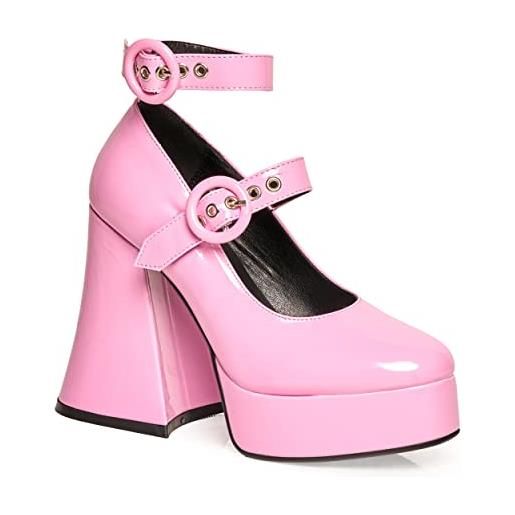 LAMODA spoil me, scarpe da corsa donna, brevetto rosa, 38 eu
