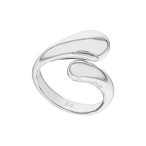 Calvin Klein anello da donna collezione sculptured drops - 35000192d
