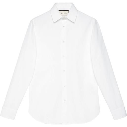 Gucci camicia aderente - bianco
