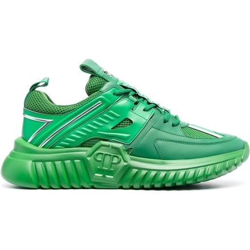 Philipp Plein sneakers hexagon runner - verde
