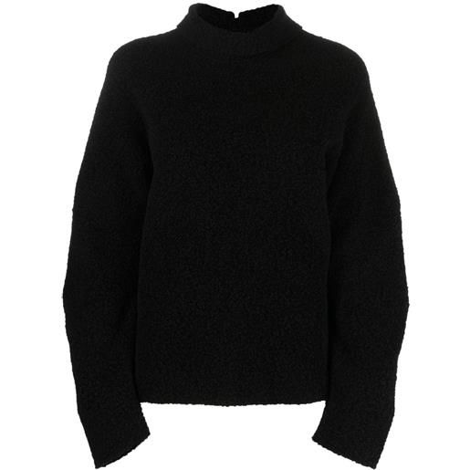 Jil Sander maglione a maniche lunghe - nero