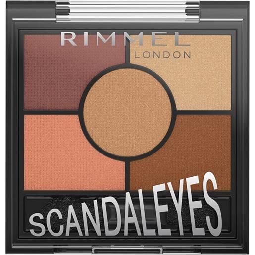 Rimmel scandaleyes 5 pan - palette ombretti n. 05 sunset bronze