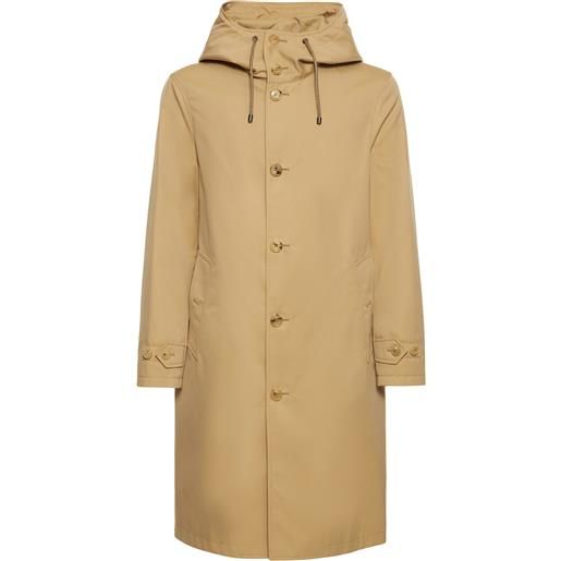 BURBERRY parka marwood in cotone