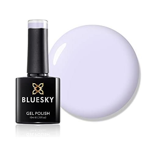 Bluesky smalto per unghie gel, soft fabric, 7324, pastello, viola (per lampade uv e led) - 10 ml
