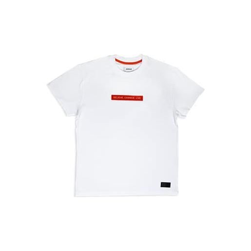 Kimoa maglietta maxi turbo driver bianco unisex adulto bianco xs