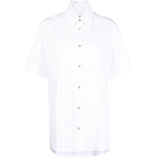 0711 camicia a righe - bianco