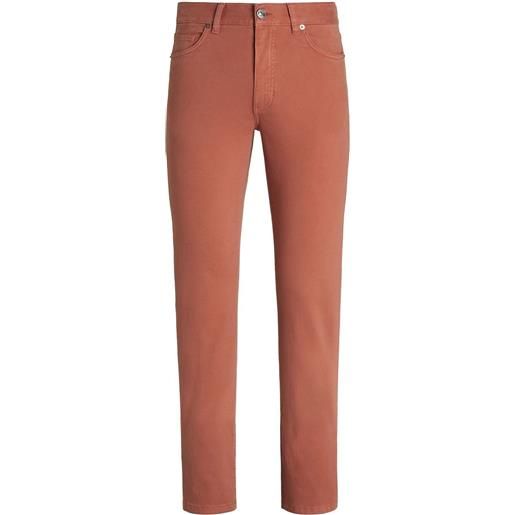 Zegna jeans slim - arancione