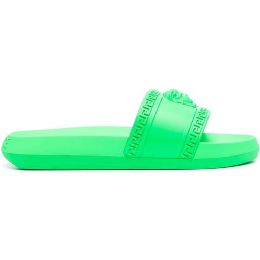 Versace sandali slides medusa - verde