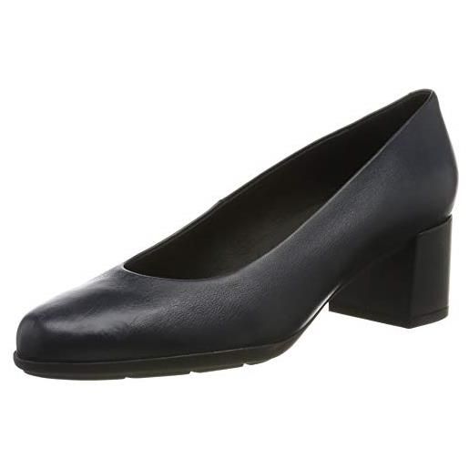 Geox d new annya mid a, scarpe donna, nero (black 085), 38.5 eu