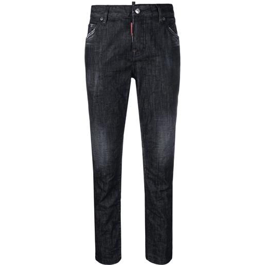 Dsquared2 jeans affusolati - nero