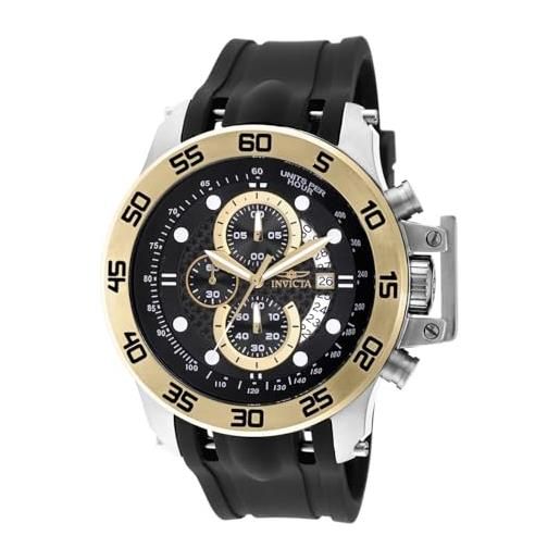 Invicta i-force 19253 orologio da uomo con movimento al quarzo - 51 mm, argento/oro