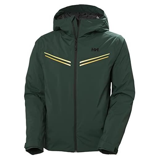 Helly Hansen uomo alpine insulated jacket, verde scuro, 2xl