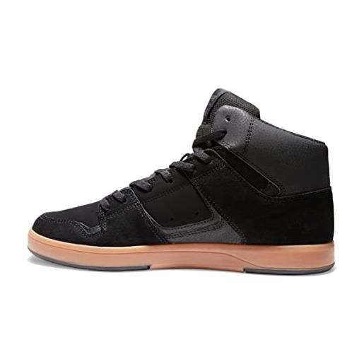 DC Shoes cure, scarpe da skateboard uomo, nero e rosso, 40.5 eu
