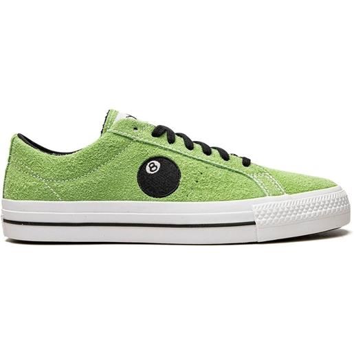 Converse sneakers one star pro x stüssy - verde