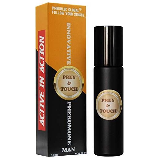 Pherolec Global follow your senses... prey & touch pulse point pheromone oil for men 10ml pheromone perfume ultra strong men