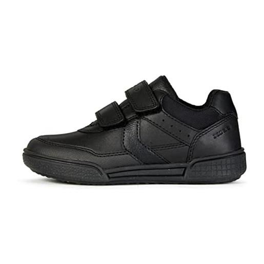 Geox j poseido boy a, sneakers bambini e ragazzi, nero (black), 30 eu
