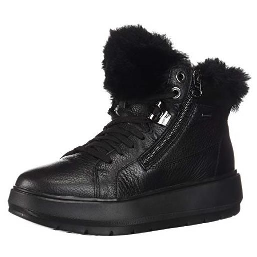 Geox d kaula b abx d, sneakers donna, nero (black), 36 eu