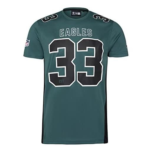 New Era philadelphia eagles nfl established number mesh tee green t-shirt