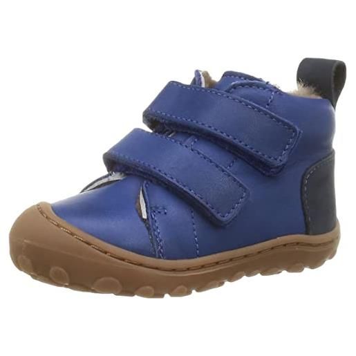 Bisgaard - scarpe unisex baby rua first walker, (blu), 20 eu