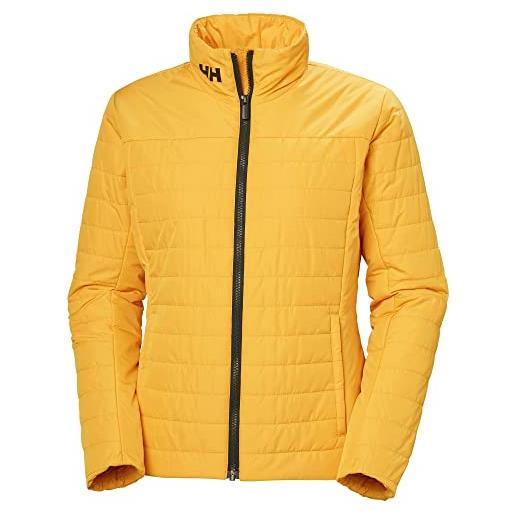 Helly Hansen donna crew insulator jacket 2.0, giallo, l