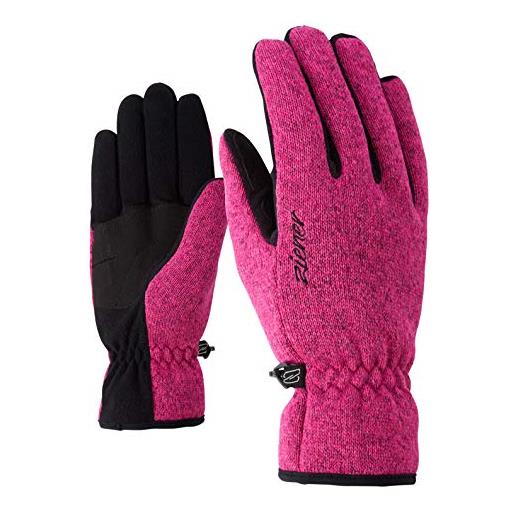 Ziener imagiana guanto multisport lady, donna, donna, imagiana lady, rosa (pop pink)